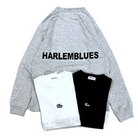 【HARLEM BLUES】HB BIG LOGO L/S TEE