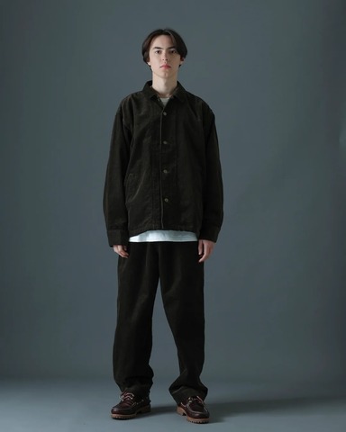 【ORGANICSTA】ORGANIC COTTON CORDUROY COVERALL