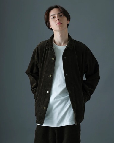【ORGANICSTA】ORGANIC COTTON CORDUROY COVERALL