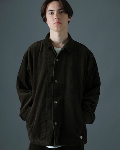 【ORGANICSTA】ORGANIC COTTON CORDUROY COVERALL