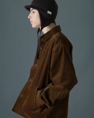 【ORGANICSTA】ORGANIC COTTON CORDUROY COVERALL