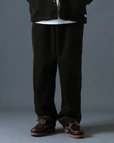 【ORGANICSTA】ORGANIC COTTON CORDUROY OVER PANTS