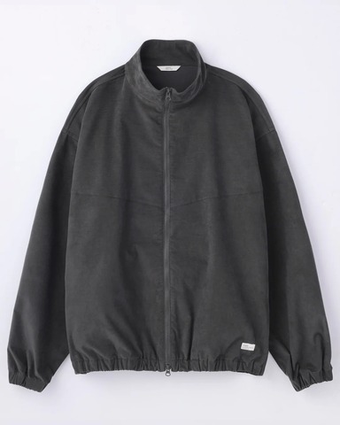 【ORGANICSTA】ORGANIC COTTON VELVETEEN TRACK JACKET