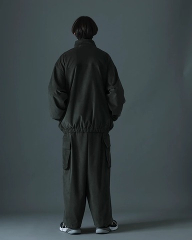 【ORGANICSTA】ORGANIC COTTON VELVETEEN TRACK JACKET
