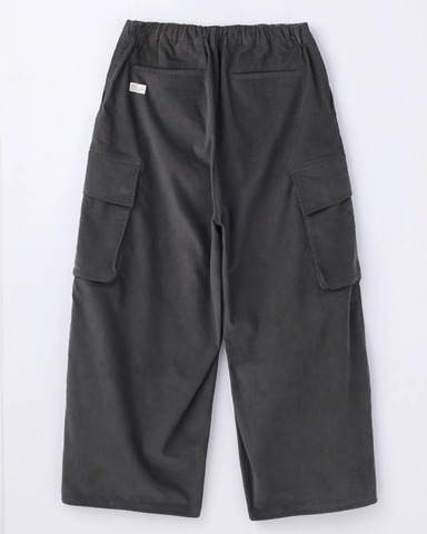 【ORGANICSTA】ORGANIC COTTON VELVETEEN CARGO PANTS