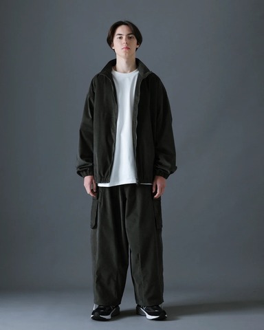 【ORGANICSTA】ORGANIC COTTON VELVETEEN CARGO PANTS