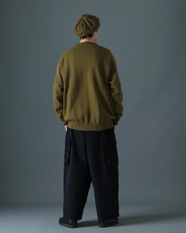 【ORGANICSTA】ORGANIC COTTON VELVETEEN CARGO PANTS