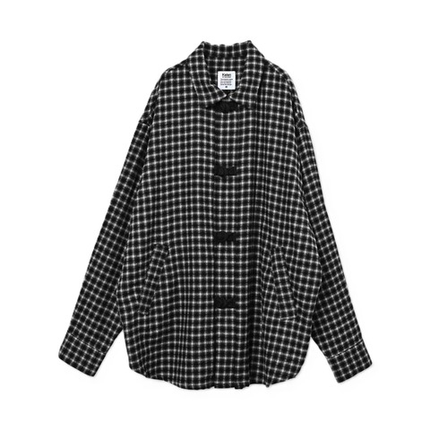 【Kelen】CHINA BUTTON CHECK SHIRT / BRETON
