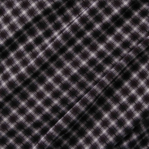 【Kelen】CHINA BUTTON CHECK SHIRT / BRETON