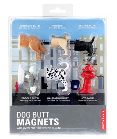 【SALE40％OFF★KIKKERLAND】Dog Butt Magnets