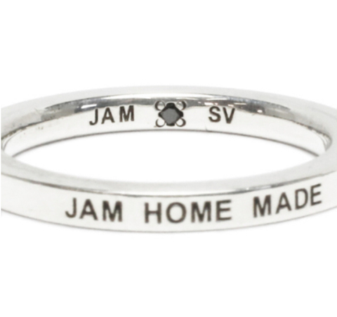 【SALE30％OFF★JAM HOME MADE 】フラットダブルダイヤモンドリング S