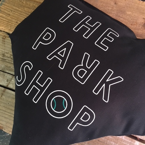 【SALE30％OFF★THE PARK SHOP】 HOMEBASE CUSHION (BLACK)