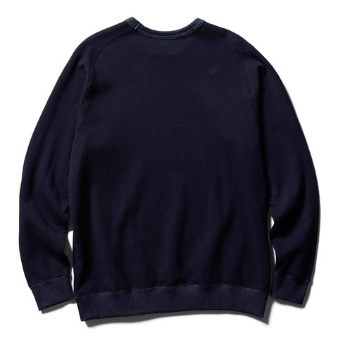 【CLUCT】INDIGO CREW NECK SWEAT