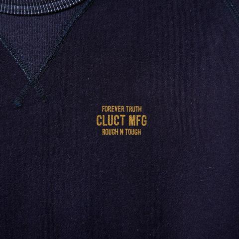 【CLUCT】INDIGO CREW NECK SWEAT