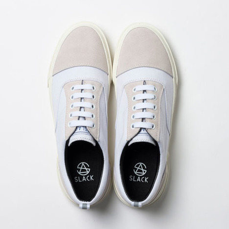 【SLACK FOOTWEAR】RECENT(WHITE/GRAY/WHITE)