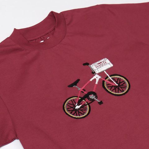 【O.K.】BMX L/S TEE（手刺繍）