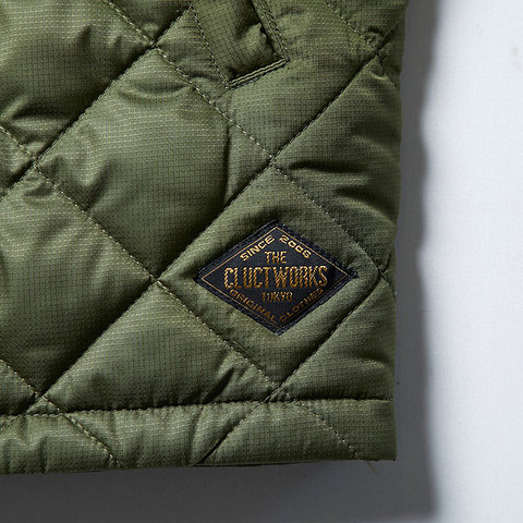 【CLUCT】MILITARY QUILT JKT