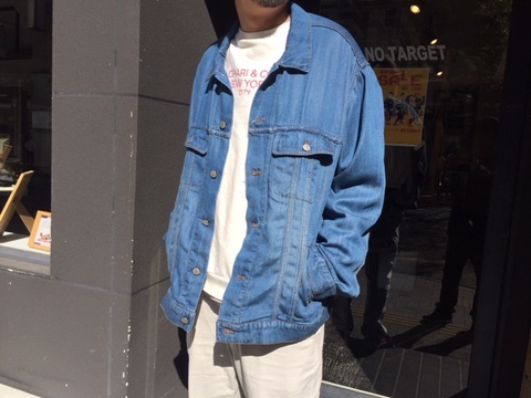 【LiSS】 TENCEL DENIM BIG size blouson