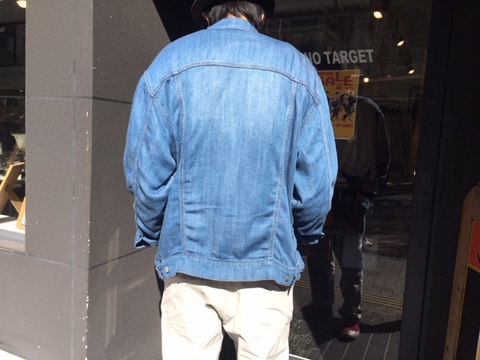 【LiSS】 TENCEL DENIM BIG size blouson