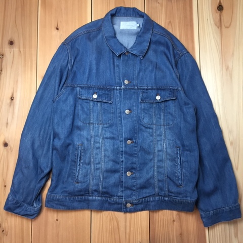 【LiSS】 TENCEL DENIM BIG size blouson