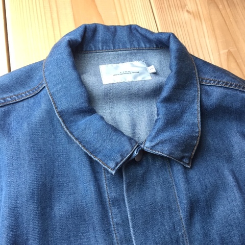 【LiSS】 TENCEL DENIM BIG size blouson