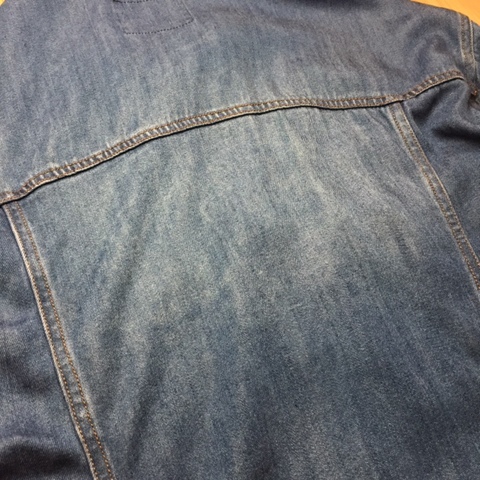 【LiSS】 TENCEL DENIM BIG size blouson