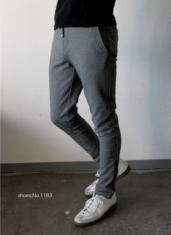 【LiSS】 STRETCH TIGHT ZIP PANTS