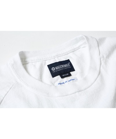 【MAGIC NUMBER】US COTTON RAGLAN POCKET TEE