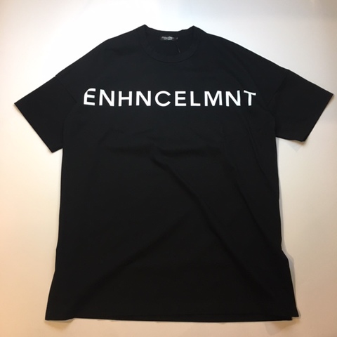 【ENHANCE ELEMENT】 コットンプレミアム天竺スリット入りTシャツ