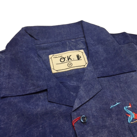 【O.K.】FALL DOWN SKATER SHIRTS