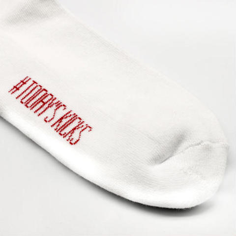 【TODAY’S KICKS SOCKS】2トーンソックス / WHITE×RED