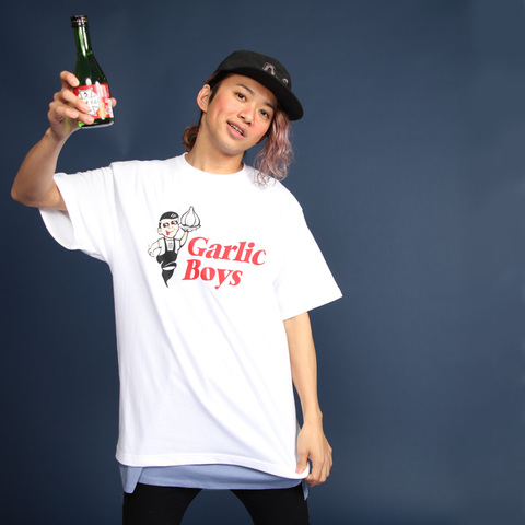 【PUNK DRUNKERS】xGARLIC BOYS あいつ飛ばしすぎTEE