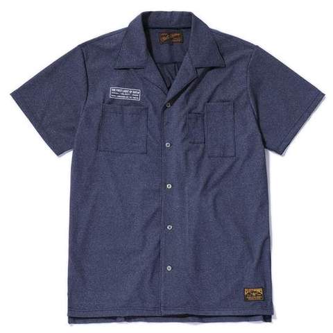 【CLUCT】PRIMEFLEX OPEN COLLOR SHIRT