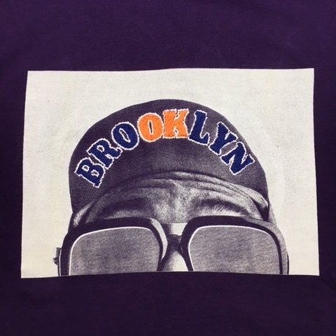 【O.K.】PHOTO BROOKLYN TEE(フォト+手刺繍)