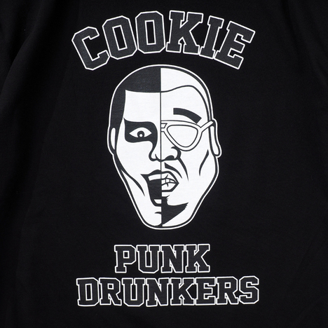 【PUNK DRUNKERS】x野性爆弾くっきー くっきードランカーズTEE’02