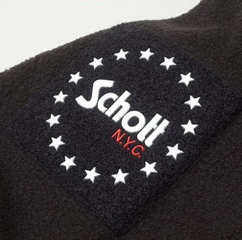 【SCHOTT】FLEECE RIDERS JKT