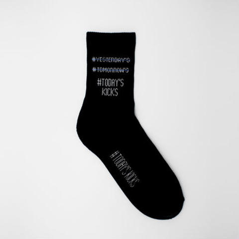 【TODAY’S KICKS SOCKS】ONLY TODAY’S SOCKS / BLACK