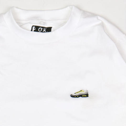 【O.K.】MAX95 L/S TEE(手刺繍)