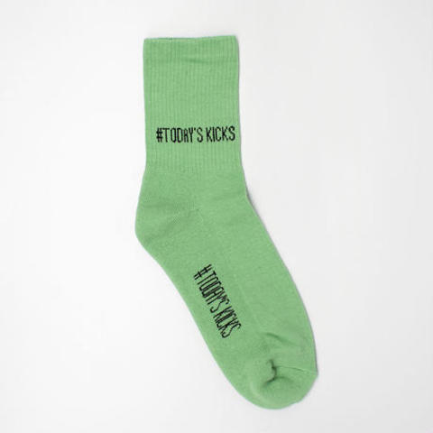 【TODAY’S KICKS SOCKS】プレーンソックス / MINT