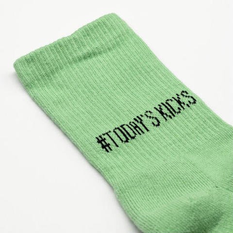 【TODAY’S KICKS SOCKS】プレーンソックス / MINT