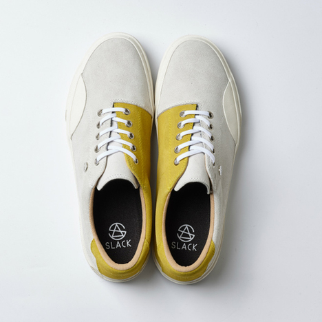 【SLACK FOOTWEAR】DUALOS (GRAY/YELLOW/WHITE)
