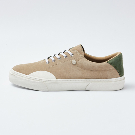【SLACK FOOTWEAR】DUALOS (BEIGE/GREEN/WHITE)