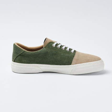 【SLACK FOOTWEAR】DUALOS (BEIGE/GREEN/WHITE)