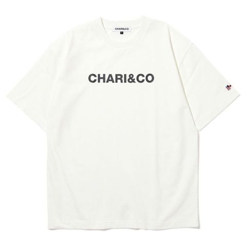 【CHARI＆CO】BOLD LOGO FLAG TEE