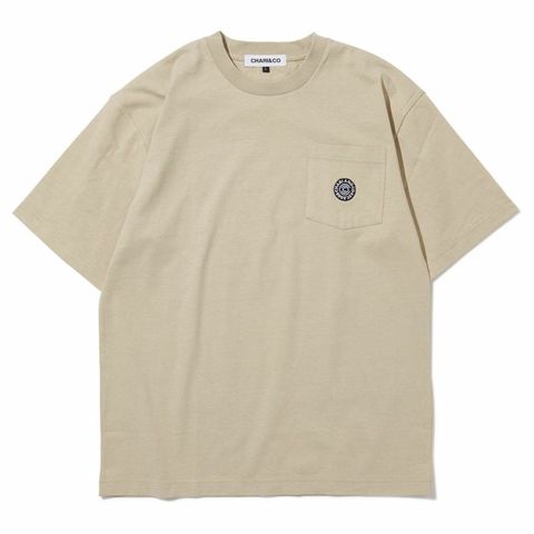 【CHARI＆CO】CIRCLE LOGO PKT TEE