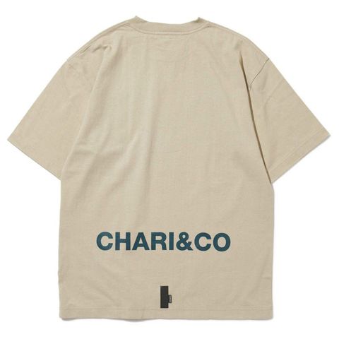 【CHARI＆CO】CIRCLE LOGO PKT TEE