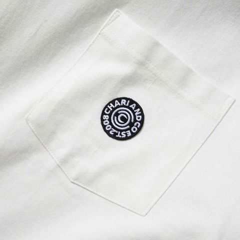 【CHARI＆CO】CIRCLE LOGO PKT TEE