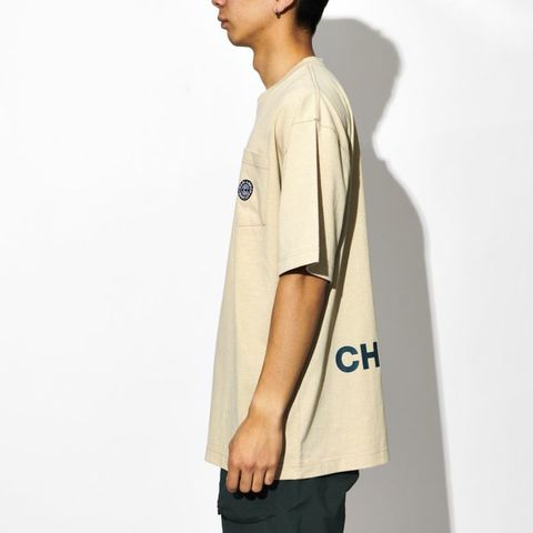 【CHARI＆CO】CIRCLE LOGO PKT TEE