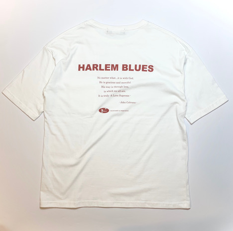 【HARLEM BLUES】HB WIDE TEE