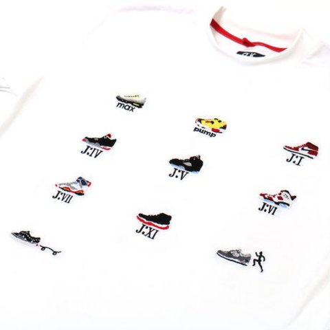 【O.K.】ALL mini KICKS S/S TEE(手刺繍)